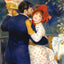 Dance in the Country Art Print 1883 Painting by Pierre-Auguste Renoir (6 Sizes)
