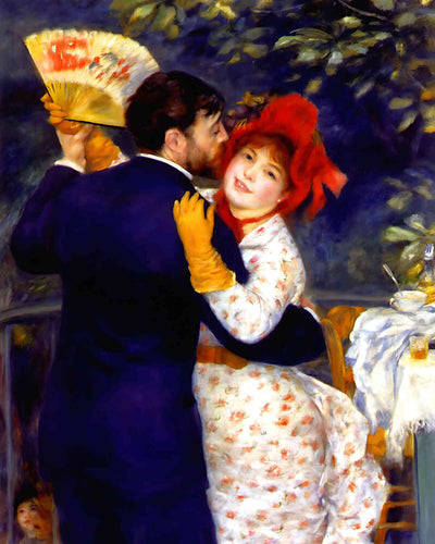 Dance in the Country Painting by Pierre-Auguste Renoir 8x10" Art Print