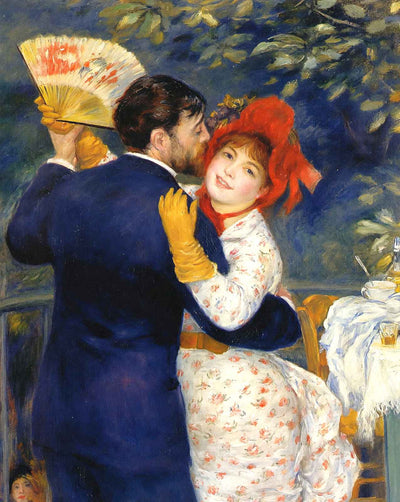 Dance in the Country painting by Pierre-Auguste Renoir (1883)
