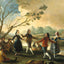 Dance of the Majos at the Banks of Manzanares Art Print 1777 by Goya (6 Sizes)