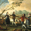 Dance of the Majos at the Banks of Manzanares Art Print 1777 by Goya (6 Sizes)