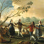 Dance of the Majos at the Banks of Manzanares Art Print 1777 by Goya (6 Sizes)