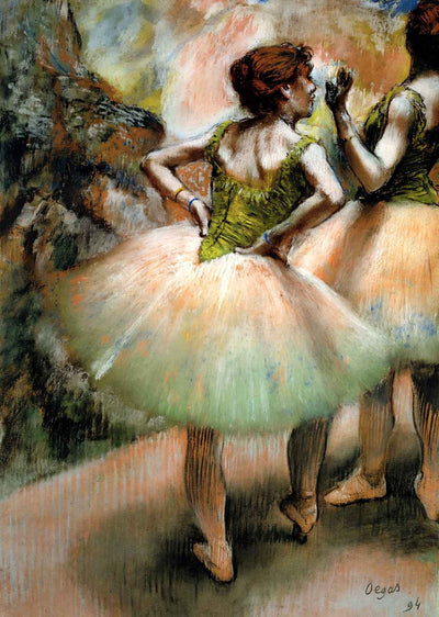 Dancers, Pink and Green 1894 Painting by Edgar Degas Art Print (6 Sizes)