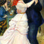 Dance at Bougival 1883 Painting by Pierre-Auguste Renoir Art Print (6 Sizes)