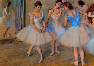 Dancers in a Studio 1884 Painting by Edgar Degas Fine Art Print (6 Sizes)