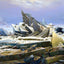 Das Eismeer fine art print by Caspar David Friedrich (1824)