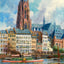 Der Dom Frankfurt Art Print (7 Sizes) - Acid Free