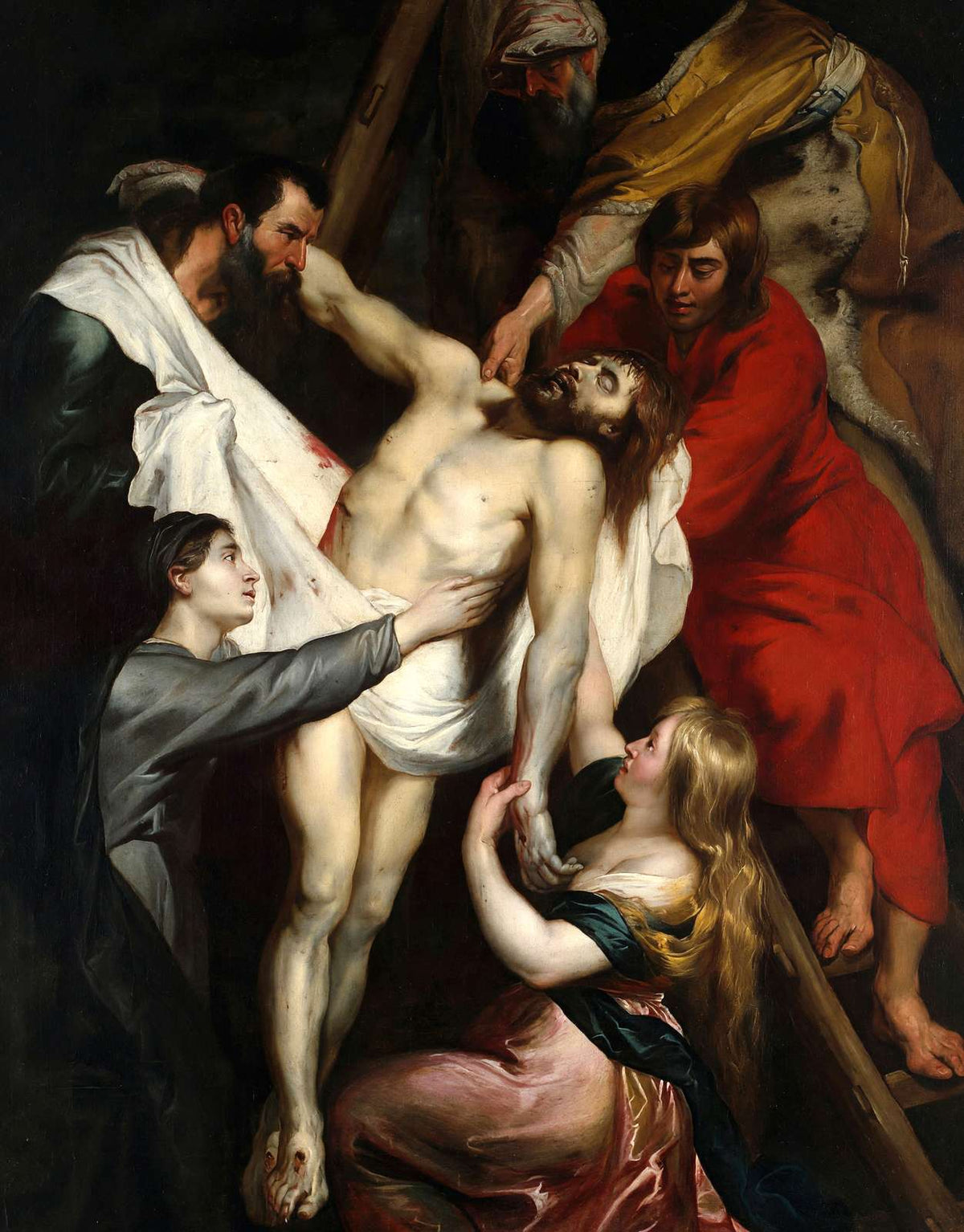 Descent from the Cross Fine Art Print 1618 by Peter Paul Rubens (6 Sizes)