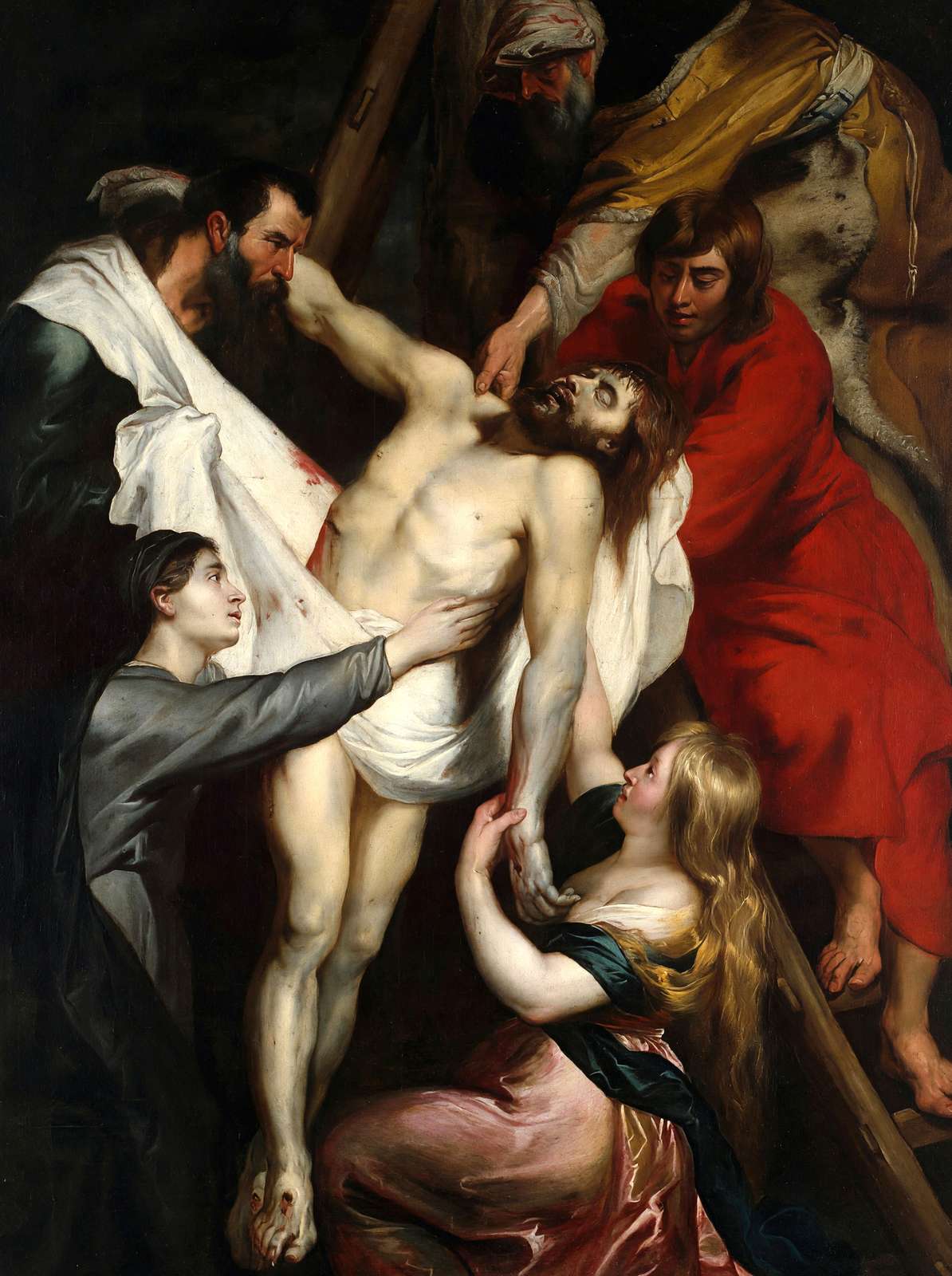 Descent from the Cross Fine Art Print 1618 by Peter Paul Rubens (6 Sizes)