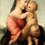 Detail of the 'Tempi' Madonna 1508 Painting by Raphael Fine Art Print (6 Sizes)