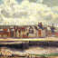 Dieppe, Dunquesne Basin, Sunlight Effect, Morning, Low Tide 1902 Print (6 Sizes)
