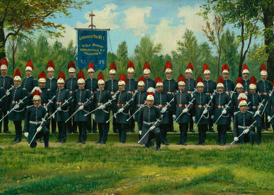 Division of Knights of Pythias Louisville in 1904 Art Print (7 Sizes)