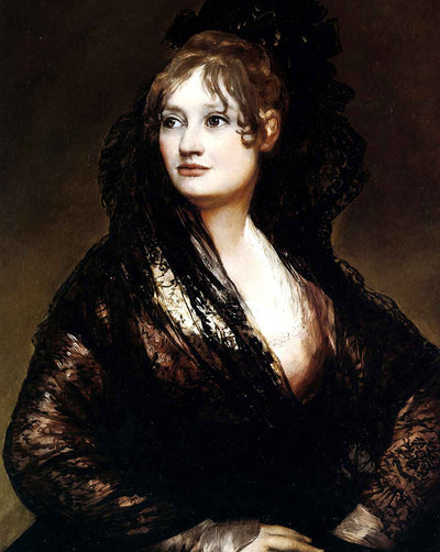 Dona Isabel De Porcel art print by Francisco Goya (1806)