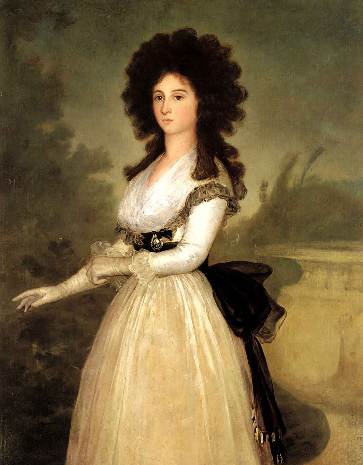 Dona Tadea Arias De Enriquez 1793 by Francisco Goya Fine Art Print (6 Sizes)