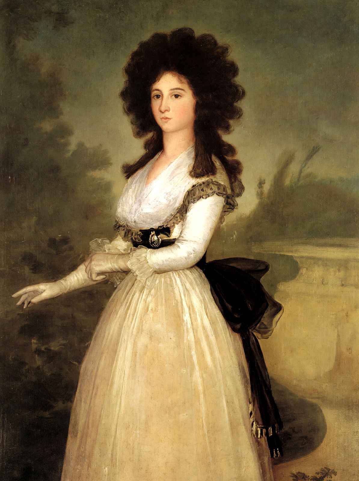 Dona Tadea Arias De Enriquez 1793 by Francisco Goya Fine Art Print (6 Sizes)