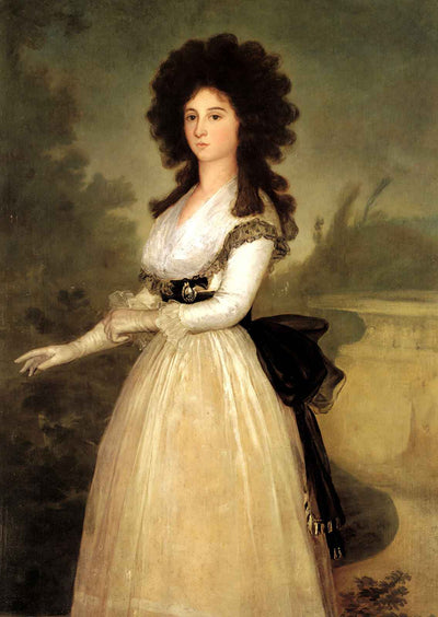 Dona Tadea Arias De Enriquez 1793 by Francisco Goya Fine Art Print (6 Sizes)