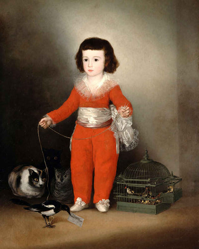 Don Manuel Osorio Manrique De Zuniga painting by Francisco Goya (1787)