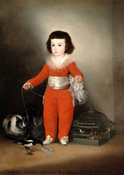 Don Manuel Osorio Manrique De Zuniga Art Print 1787 by Francisco Goya (6 Sizes)