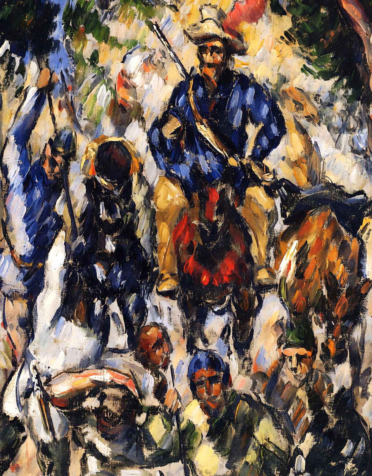 Don Quixote, View from the Back 1875 by Paul Cezanne Fine Art Print (6 Sizes)