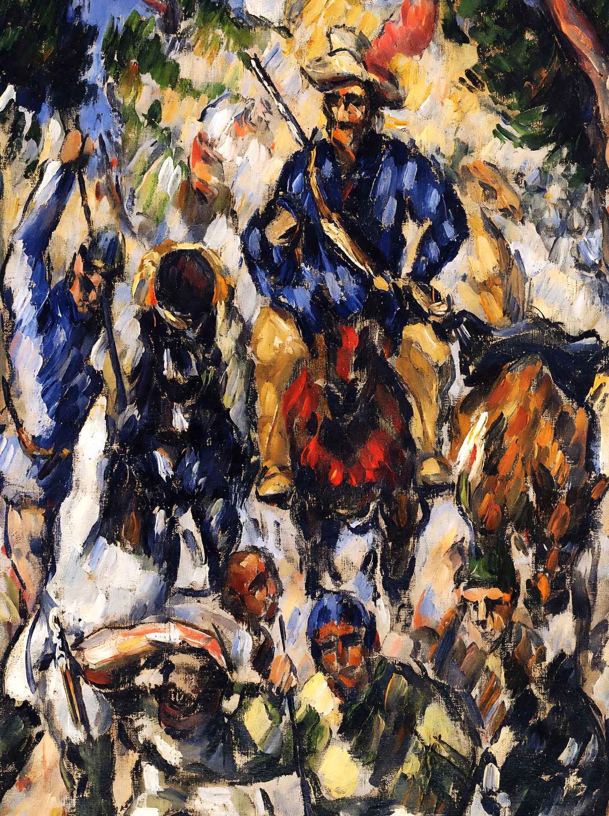 Don Quixote, View from the Back 1875 by Paul Cezanne Fine Art Print (6 Sizes)