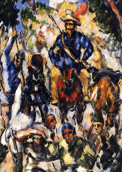 Don Quixote, View from the Back 1875 by Paul Cezanne Fine Art Print (6 Sizes)