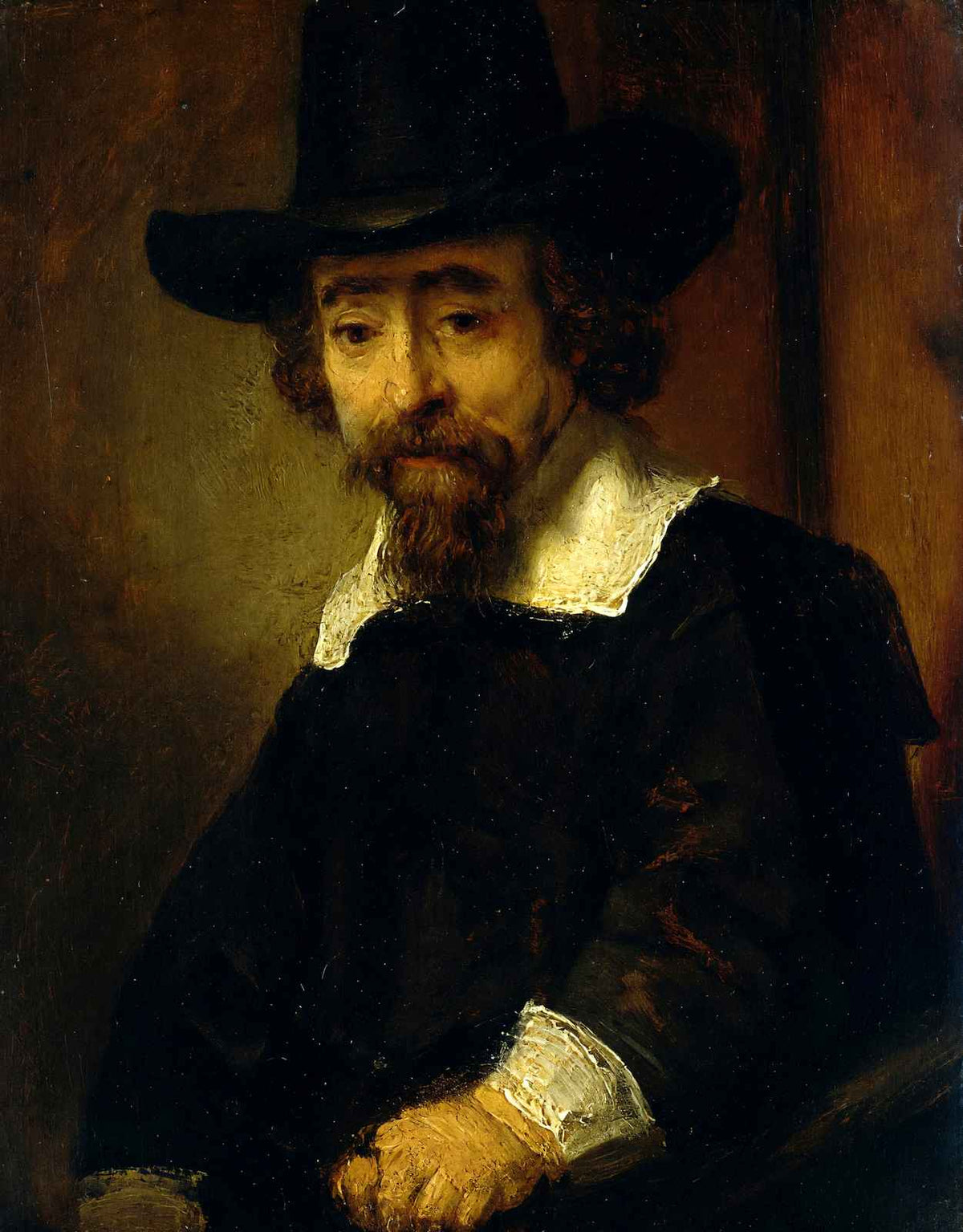 Dr Ephraim Bueno, Jewish Physician and Writer 1647 Rembrandt Art Print (6 Sizes)