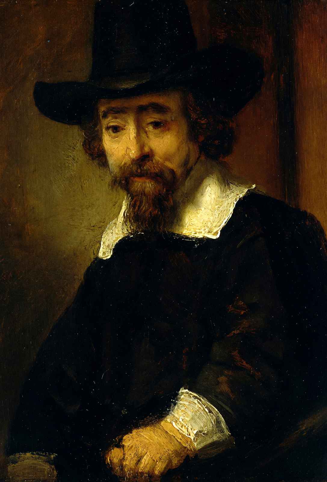 Dr Ephraim Bueno, Jewish Physician and Writer 1647 Rembrandt Art Print (6 Sizes)