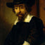Dr Ephraim Bueno, Jewish Physician and Writer 1647 Rembrandt Art Print (6 Sizes)