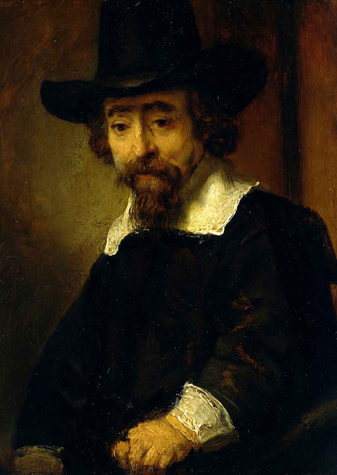 Dr Ephraim Bueno, Jewish Physician and Writer 1647 Rembrandt Art Print (6 Sizes)
