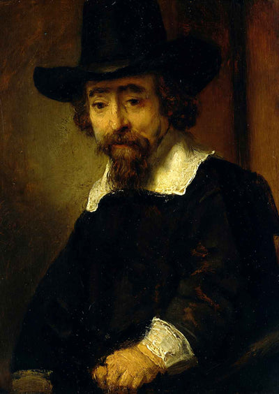 Dr Ephraim Bueno, Jewish Physician and Writer 1647 Rembrandt Art Print (6 Sizes)