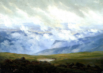 Drifting Clouds 1820 Painting by Caspar David Friedrich Fine Art Print (6 Sizes)