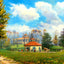 Druid Hill Park Baltimore Art Print (7 Sizes) - Reproduction