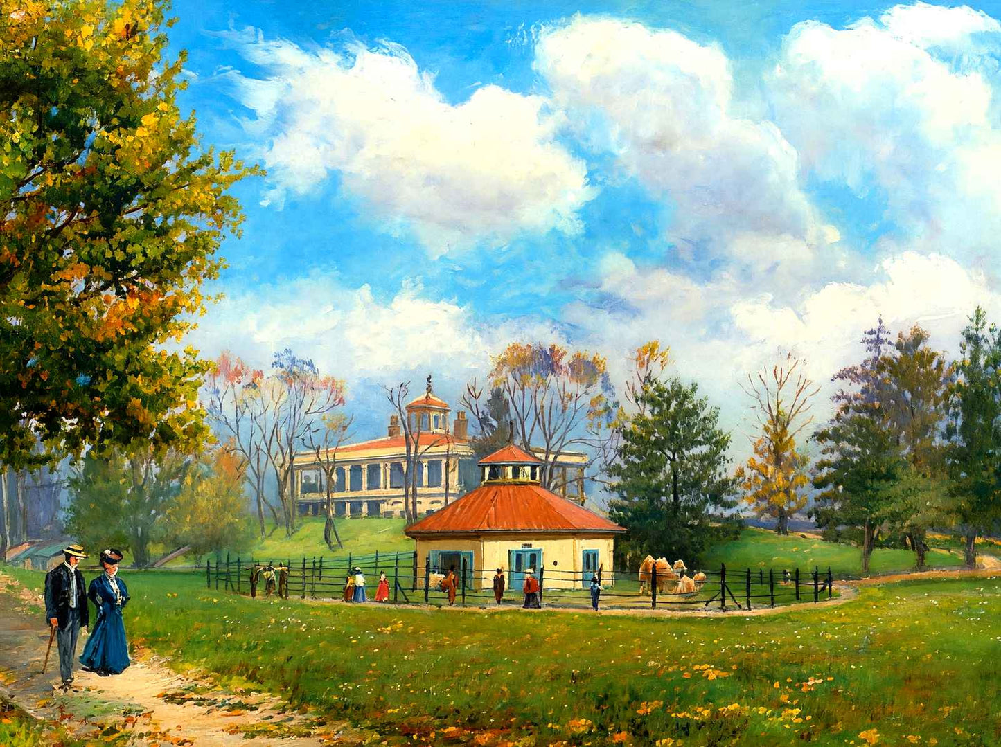 Druid Hill Park Baltimore Art Print (7 Sizes) - Reproduction