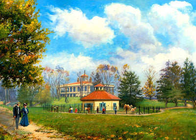 Druid Hill Park Baltimore Art Print (7 Sizes) - Reproduction