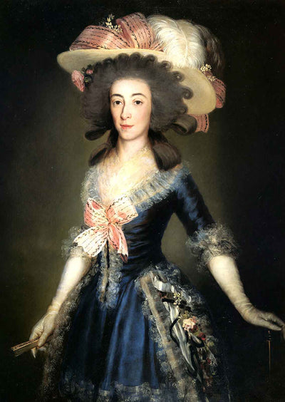 Duchess Countess of Benavente 1785 by Francisco Goya Art Print (6 Sizes)