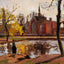 Dulwich College, London Art Print 1871 Painting by Camille Pissarro (6 Sizes)
