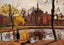 Dulwich College, London Art Print 1871 Painting by Camille Pissarro (6 Sizes)