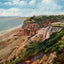 Durley Chine Bournemouth in 1904 Vintage Print (7 Sizes) - Archival Paper