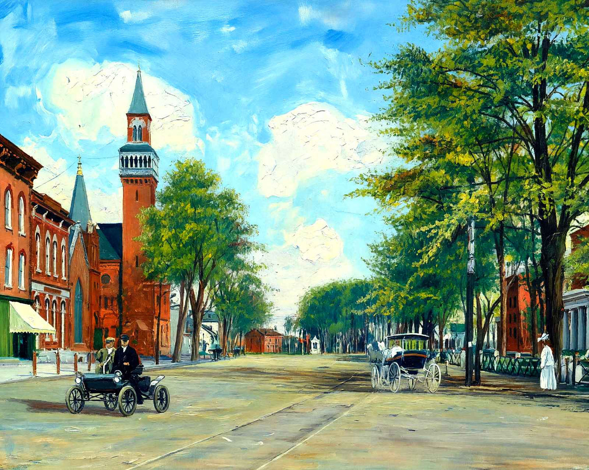 Main Street Looking North