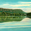 "The Bottle" Mt Tom and Nashawannuck Pond, Easthampton, MA in 1908 Vintage Print