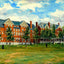 Hotel Northfield, Massachusetts in 1907 Art Print (7 Sizes) - Premium Print