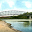 Schell Memorial Bridge, Northfield, MA in 1907 Vintage Print (7 Sizes)