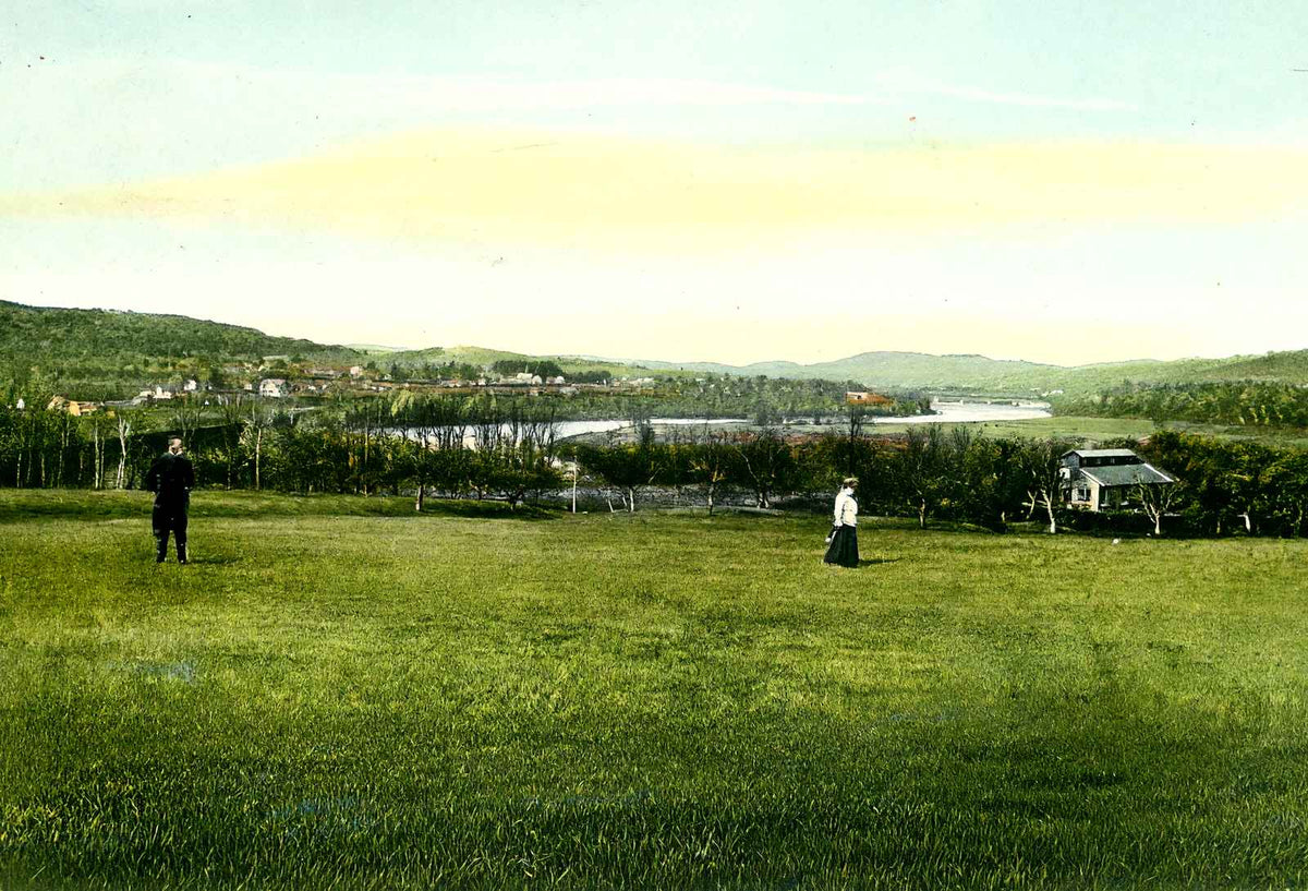 View from Sunset Tree, Northfield, Massachusetts in 1907 Vintage Print (7 Sizes)