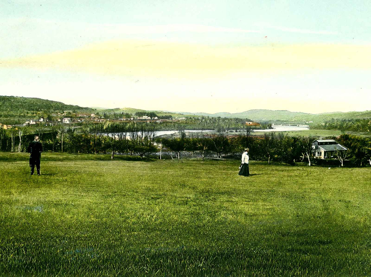 View from Sunset Tree, Northfield, Massachusetts in 1907 Vintage Print (7 Sizes)