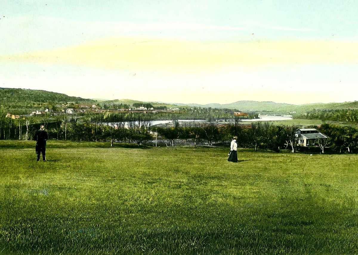 View from Sunset Tree, Northfield, Massachusetts in 1907 Vintage Print (7 Sizes)