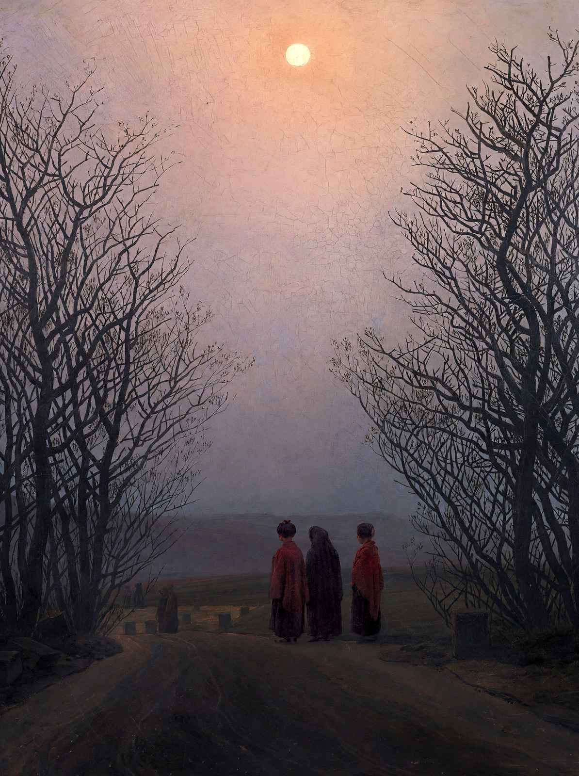 Easter Morning 1835 Painting by Caspar David Friedrich Art Print (6 Sizes)