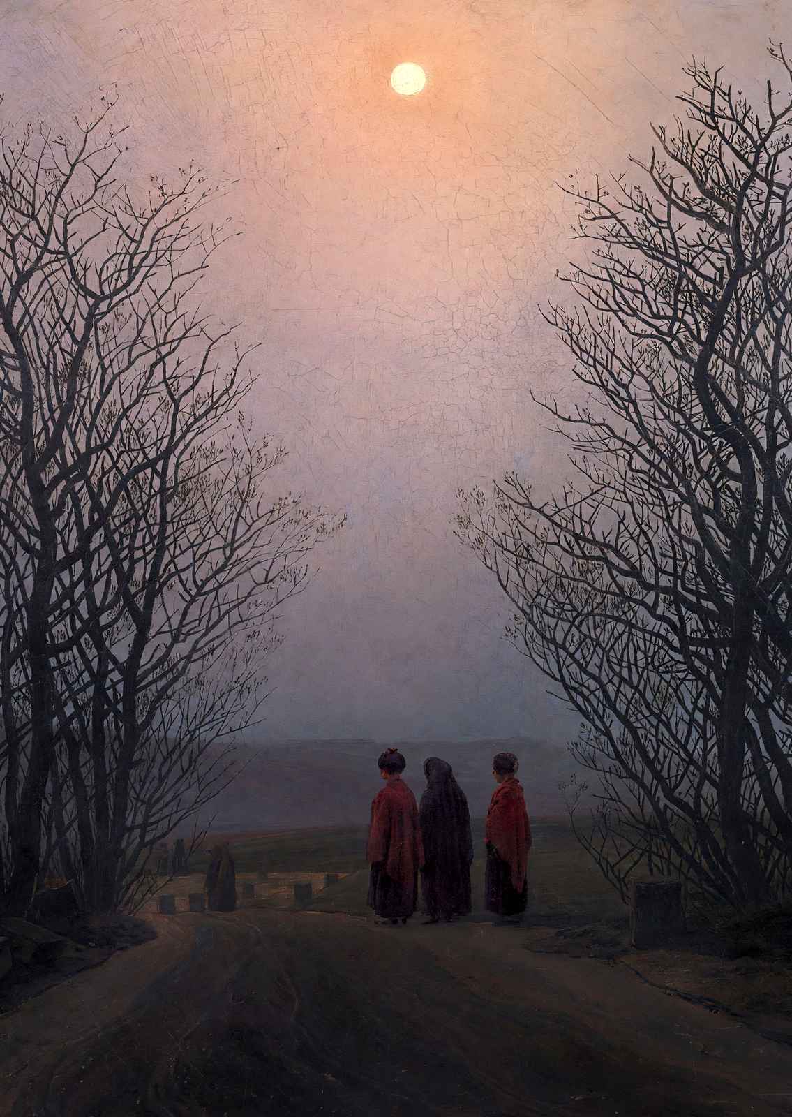 Easter Morning 1835 Painting by Caspar David Friedrich Art Print (6 Sizes)