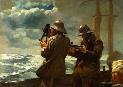 Eight Bells 1886 Painting by Winslow Homer Art Print (6 Sizes) Archival Paper