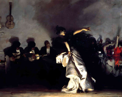 El Jaleo 1882 Painting by John Singer Sargent 8x10" Art Print