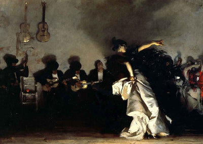 El Jaleo Art Print 1882 Painting by John Singer Sargent (6 Sizes) - Acid Free